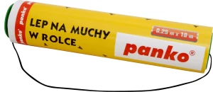 Lep na muchy w rolce 10 metrów - do stajni, chlewni, obory, altany 
